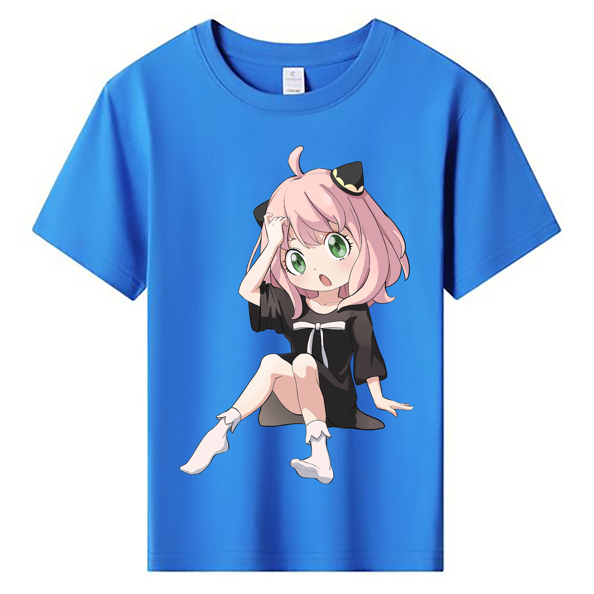 （画像用） SPY×FAMILY间谍家家酒 綿100％キッズTシャツ（フロントプリント）